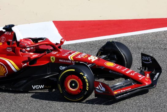 Charles Leclerc (MON) Ferrari SF-24.
29.02.2024. Formula 1 World Championship, Rd 1, Bahrain Grand Prix, Sakhir, Bahrain, Practice Day
- www.xpbimages.com, EMail: requests@xpbimages.com © Copyright: Bearne / XPB Images