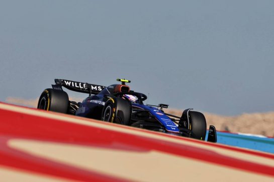 Logan Sargeant (USA) Williams Racing FW46.
29.02.2024. Formula 1 World Championship, Rd 1, Bahrain Grand Prix, Sakhir, Bahrain, Practice Day
- www.xpbimages.com, EMail: requests@xpbimages.com © Copyright: Staley / XPB Images