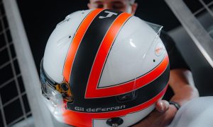 Norris honors Gil de Ferran with special helmet design