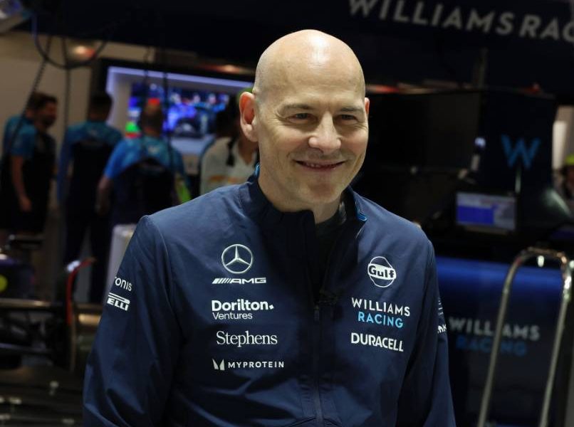 Jacques Villeneuve (CDN) with Williams Racing. 18.11.2023. Formula 1 World Championship, Rd 22, Las Vegas Grand Prix, Las Vegas, Nevada, USA, Race Day. - www.xpbimages.com, EMail: requests@xpbimages.com © Copyright: Bearne / XPB Images