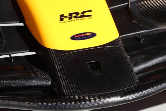 Red Bull Racing RB20 nosecone detail.
01.03.2024. Formula 1 World Championship, Rd 1, Bahrain Grand Prix, Sakhir, Bahrain, Qualifying Day.
- www.xpbimages.com, EMail: requests@xpbimages.com © Copyright: Batchelor / XPB Images