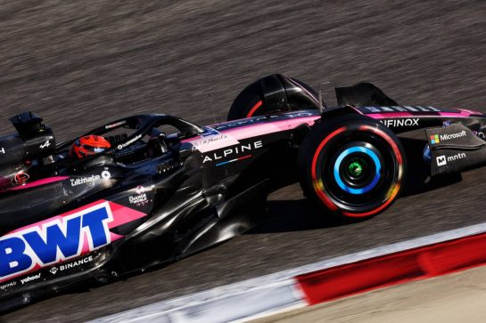 Esteban Ocon (FRA) Alpine F1 Team A524.
01.03.2024. Formula 1 World Championship, Rd 1, Bahrain Grand Prix, Sakhir, Bahrain, Qualifying Day.
- www.xpbimages.com, EMail: requests@xpbimages.com © Copyright: Bearne / XPB Images