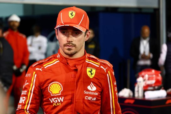Charles Leclerc (MON) Ferrari in qualifying parc ferme.
01.03.2024. Formula 1 World Championship, Rd 1, Bahrain Grand Prix, Sakhir, Bahrain, Qualifying Day.
- www.xpbimages.com, EMail: requests@xpbimages.com © Copyright: Batchelor / XPB Images