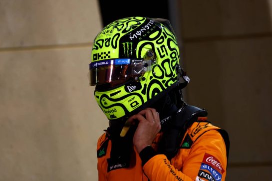 Lando Norris (GBR) McLaren.
01.03.2024. Formula 1 World Championship, Rd 1, Bahrain Grand Prix, Sakhir, Bahrain, Qualifying Day.
- www.xpbimages.com, EMail: requests@xpbimages.com © Copyright: Coates / XPB Images