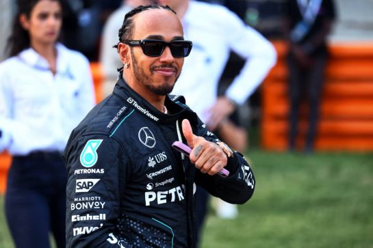 Lewis Hamilton (GBR) Mercedes AMG F1.
02.03.2024. Formula 1 World Championship, Rd 1, Bahrain Grand Prix, Sakhir, Bahrain, Race Day.
- www.xpbimages.com, EMail: requests@xpbimages.com © Copyright: Batchelor / XPB Images