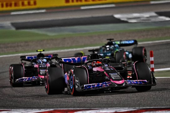 Esteban Ocon (FRA) Alpine F1 Team A524.
02.03.2024. Formula 1 World Championship, Rd 1, Bahrain Grand Prix, Sakhir, Bahrain, Race Day.
- www.xpbimages.com, EMail: requests@xpbimages.com © Copyright: Price / XPB Images