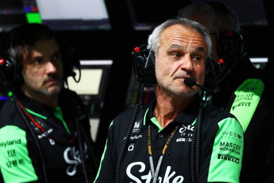 Beat Zehnder (SUI) Sauber F1 Sporting Director.
07.03.2024. Formula 1 World Championship, Rd 2, Saudi Arabian Grand Prix, Jeddah, Saudi Arabia, Practice Day.
- www.xpbimages.com, EMail: requests@xpbimages.com © Copyright: Batchelor / XPB Images