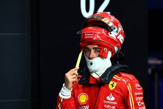 Charles Leclerc (MON) Ferrari in qualifying parc ferme.
08.03.2024. Formula 1 World Championship, Rd 2, Saudi Arabian Grand Prix, Jeddah, Saudi Arabia, Qualifying Day.
- www.xpbimages.com, EMail: requests@xpbimages.com © Copyright: Batchelor / XPB Images