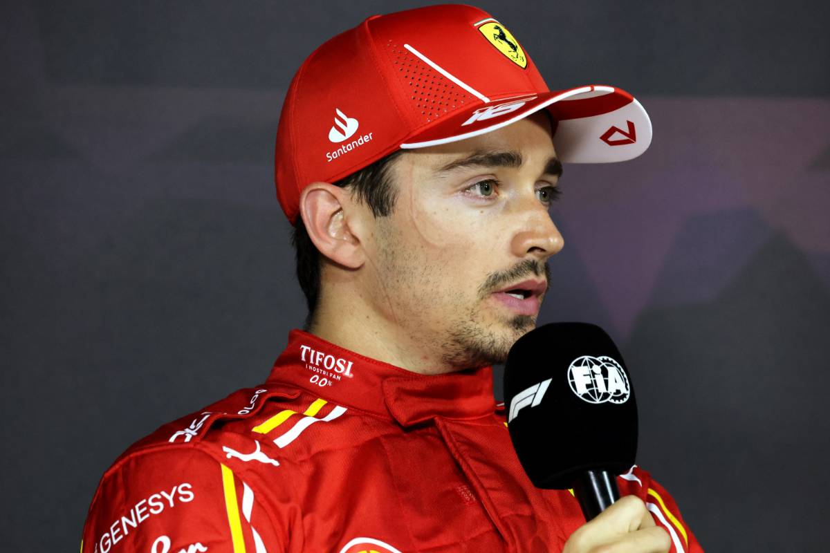 Charles Leclerc (MON) Ferrari in the post qualifying FIA Press Conference.
08.03.2024. Formula 1 World Championship, Rd 2, Saudi Arabian Grand Prix, Jeddah, Saudi Arabia, Qualifying Day.
- www.xpbimages.com, EMail: requests@xpbimages.com © Copyright: Bearne / XPB Images