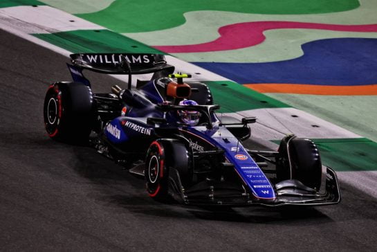 Logan Sargeant (USA) Williams Racing FW46.
08.03.2024. Formula 1 World Championship, Rd 2, Saudi Arabian Grand Prix, Jeddah, Saudi Arabia, Qualifying Day.
- www.xpbimages.com, EMail: requests@xpbimages.com © Copyright: Moy / XPB Images