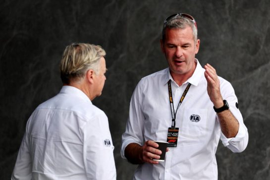 Niels Wittich (GER) FIA F1 Race Director (Right).
09.03.2024. Formula 1 World Championship, Rd 2, Saudi Arabian Grand Prix, Jeddah, Saudi Arabia, Race Day.
- www.xpbimages.com, EMail: requests@xpbimages.com © Copyright: Moy / XPB Images