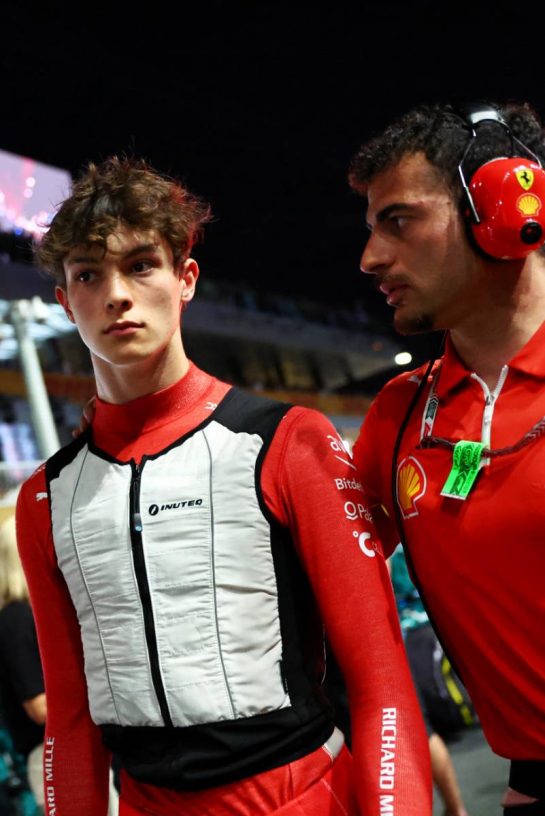 Oliver Bearman (GBR) Ferrari Reserve Driver on the grid.
09.03.2024. Formula 1 World Championship, Rd 2, Saudi Arabian Grand Prix, Jeddah, Saudi Arabia, Race Day.
- www.xpbimages.com, EMail: requests@xpbimages.com © Copyright: Batchelor / XPB Images