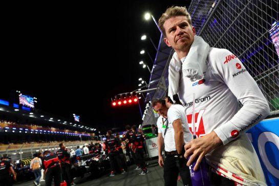 Nico Hulkenberg (GER) Haas F1 Team on the grid.
09.03.2024. Formula 1 World Championship, Rd 2, Saudi Arabian Grand Prix, Jeddah, Saudi Arabia, Race Day.
- www.xpbimages.com, EMail: requests@xpbimages.com © Copyright: Batchelor / XPB Images