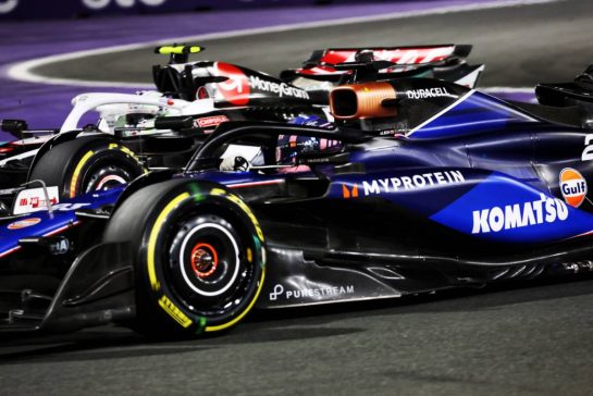 Alexander Albon (THA) Williams Racing FW46.
09.03.2024. Formula 1 World Championship, Rd 2, Saudi Arabian Grand Prix, Jeddah, Saudi Arabia, Race Day.
- www.xpbimages.com, EMail: requests@xpbimages.com © Copyright: Bearne / XPB Images