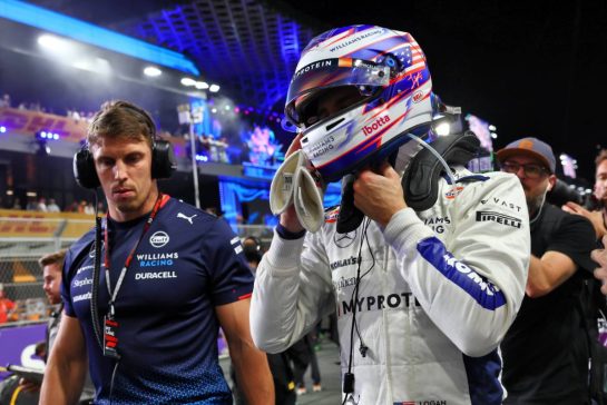 Logan Sargeant (USA) Williams Racing on the grid.
09.03.2024. Formula 1 World Championship, Rd 2, Saudi Arabian Grand Prix, Jeddah, Saudi Arabia, Race Day.
- www.xpbimages.com, EMail: requests@xpbimages.com © Copyright: Batchelor / XPB Images