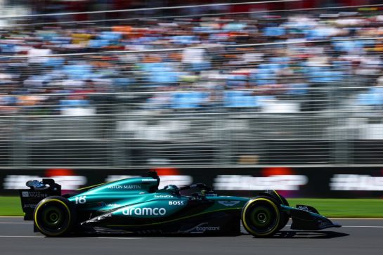Lance Stroll (CDN), Aston Martin F1 Team 
22.03.2024. Formula 1 World Championship, Rd 3, Australian Grand Prix, Albert Park, Melbourne, Australia, Practice Day.
- www.xpbimages.com, EMail: requests@xpbimages.com © Copyright: Charniaux / XPB Images