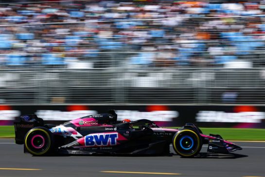 Esteban Ocon (FRA), Alpine F1 Team 
22.03.2024. Formula 1 World Championship, Rd 3, Australian Grand Prix, Albert Park, Melbourne, Australia, Practice Day.
- www.xpbimages.com, EMail: requests@xpbimages.com © Copyright: Charniaux / XPB Images