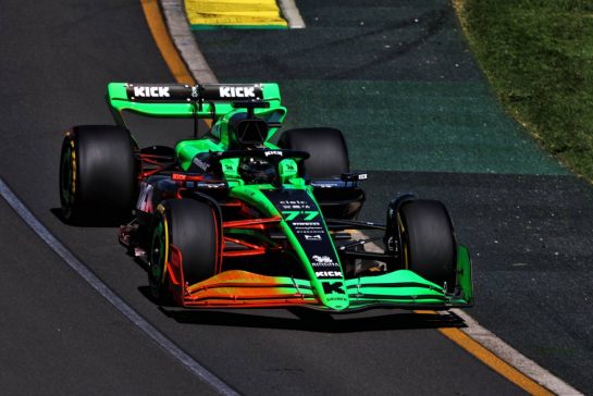 Valtteri Bottas (FIN) Sauber C44 with flow-vis paint.
22.03.2024. Formula 1 World Championship, Rd 3, Australian Grand Prix, Albert Park, Melbourne, Australia, Practice Day.
- www.xpbimages.com, EMail: requests@xpbimages.com © Copyright: Moy / XPB Images