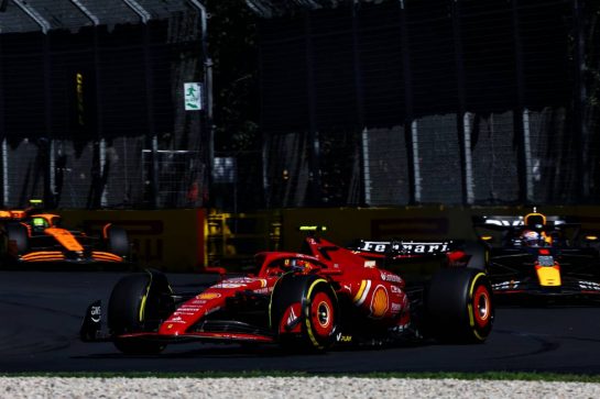 Carlos Sainz Jr (ESP) Ferrari SF-24.
24.03.2024. Formula 1 World Championship, Rd 3, Australian Grand Prix, Albert Park, Melbourne, Australia, Race Day.
- www.xpbimages.com, EMail: requests@xpbimages.com © Copyright: Charniaux / XPB Images