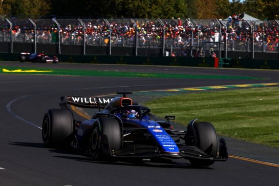 Alex Albon (THA), Williams F1 Team 
24.03.2024. Formula 1 World Championship, Rd 3, Australian Grand Prix, Albert Park, Melbourne, Australia, Race Day.
- www.xpbimages.com, EMail: requests@xpbimages.com © Copyright: Charniaux / XPB Images