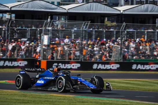 Alexander Albon (THA) Williams Racing FW46.
24.03.2024. Formula 1 World Championship, Rd 3, Australian Grand Prix, Albert Park, Melbourne, Australia, Race Day.
- www.xpbimages.com, EMail: requests@xpbimages.com © Copyright: Bearne / XPB Images