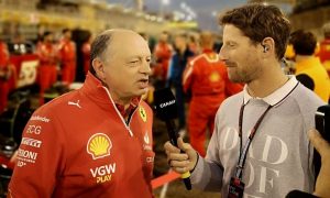 Romain Grosjean back on the grid in Bahrain