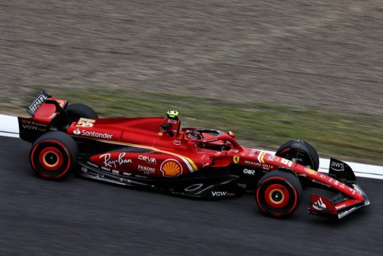Carlos Sainz Jr (ESP) Ferrari SF-24.
05.04.2024. Formula 1 World Championship, Rd 4, Japanese Grand Prix, Suzuka, Japan, Practice Day.
- www.xpbimages.com, EMail: requests@xpbimages.com © Copyright: Moy / XPB Images