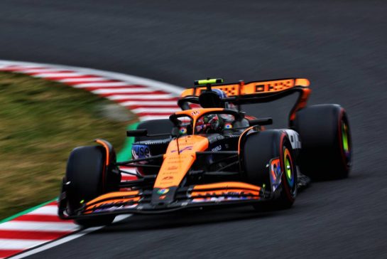 Lando Norris (GBR) McLaren MCL38.
05.04.2024. Formula 1 World Championship, Rd 4, Japanese Grand Prix, Suzuka, Japan, Practice Day.
 - www.xpbimages.com, EMail: requests@xpbimages.com © Copyright: Coates / XPB Images
