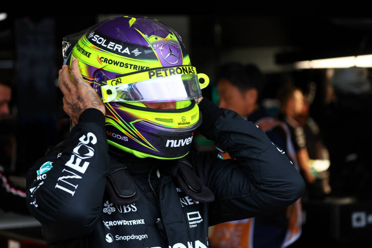 Lewis Hamilton (GBR) Mercedes AMG F1. 05.04.2024. Formula 1 World Championship, Rd 4, Japanese Grand Prix, Suzuka, Japan, Practice Day. - www.xpbimages.com, EMail: requests@xpbimages.com © Copyright: Batchelor / XPB Images
