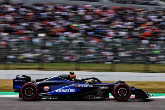 Logan Sargeant (USA) Williams Racing FW46.
06.04.2024. Formula 1 World Championship, Rd 4, Japanese Grand Prix, Suzuka, Japan, Qualifying Day.
- www.xpbimages.com, EMail: requests@xpbimages.com © Copyright: Charniaux / XPB Images