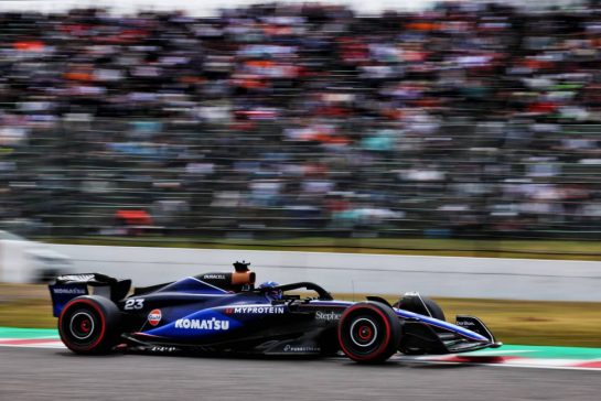 Alexander Albon (THA) Williams Racing FW46.
06.04.2024. Formula 1 World Championship, Rd 4, Japanese Grand Prix, Suzuka, Japan, Qualifying Day.
- www.xpbimages.com, EMail: requests@xpbimages.com © Copyright: Charniaux / XPB Images