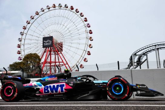 Pierre Gasly (FRA) Alpine F1 Team A524.
06.04.2024. Formula 1 World Championship, Rd 4, Japanese Grand Prix, Suzuka, Japan, Qualifying Day.
- www.xpbimages.com, EMail: requests@xpbimages.com © Copyright: Batchelor / XPB Images