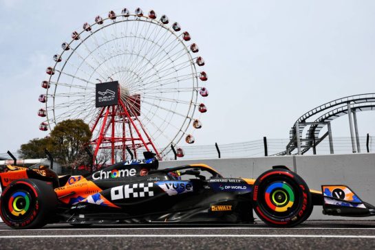 Oscar Piastri (AUS) McLaren MCL38.
06.04.2024. Formula 1 World Championship, Rd 4, Japanese Grand Prix, Suzuka, Japan, Qualifying Day.
- www.xpbimages.com, EMail: requests@xpbimages.com © Copyright: Batchelor / XPB Images
