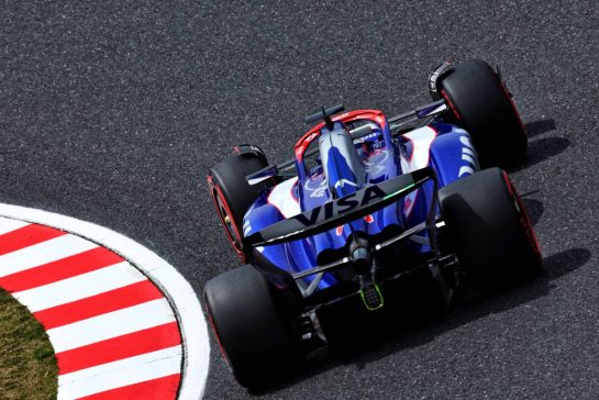 Daniel Ricciardo (AUS) RB VCARB 01.
06.04.2024. Formula 1 World Championship, Rd 4, Japanese Grand Prix, Suzuka, Japan, Qualifying Day.
 - www.xpbimages.com, EMail: requests@xpbimages.com © Copyright: Coates / XPB Images