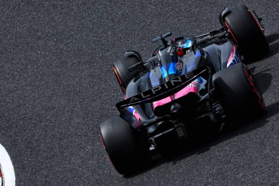 Esteban Ocon (FRA) Alpine F1 Team A524.
06.04.2024. Formula 1 World Championship, Rd 4, Japanese Grand Prix, Suzuka, Japan, Qualifying Day.
- www.xpbimages.com, EMail: requests@xpbimages.com © Copyright: Coates / XPB Images