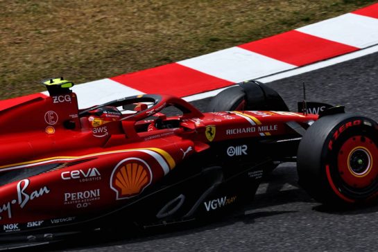 Carlos Sainz Jr (ESP) Ferrari SF-24.
06.04.2024. Formula 1 World Championship, Rd 4, Japanese Grand Prix, Suzuka, Japan, Qualifying Day.
- www.xpbimages.com, EMail: requests@xpbimages.com © Copyright: Coates / XPB Images
