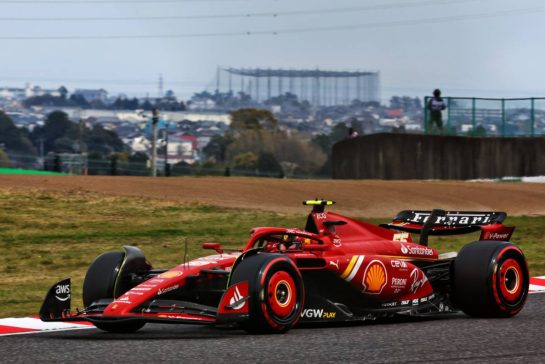 Carlos Sainz Jr (ESP) Ferrari SF-24.
06.04.2024. Formula 1 World Championship, Rd 4, Japanese Grand Prix, Suzuka, Japan, Qualifying Day.
- www.xpbimages.com, EMail: requests@xpbimages.com © Copyright: Charniaux / XPB Images
