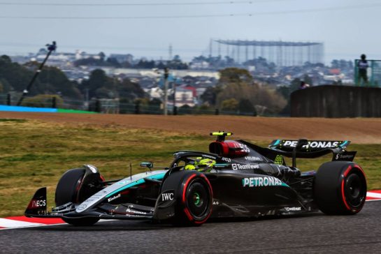 Lewis Hamilton (GBR) Mercedes AMG F1 W15.
06.04.2024. Formula 1 World Championship, Rd 4, Japanese Grand Prix, Suzuka, Japan, Qualifying Day.
- www.xpbimages.com, EMail: requests@xpbimages.com © Copyright: Charniaux / XPB Images