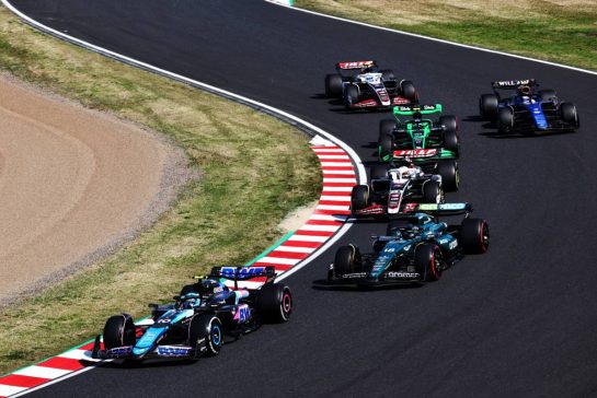 Pierre Gasly (FRA) Alpine F1 Team A524 at the restart of the race.
07.04.2024. Formula 1 World Championship, Rd 4, Japanese Grand Prix, Suzuka, Japan, Race Day.
- www.xpbimages.com, EMail: requests@xpbimages.com © Copyright: Charniaux / XPB Images