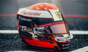 Leclerc unveils special 10-year Jules Bianchi tribute helmet