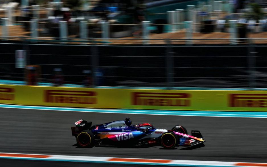 Daniel Ricciardo (AUS) RB VCARB 01. 03.05.2024. Formula 1 World Championship, Rd 6, Miami Grand Prix, Miami, Florida, USA, Sprint Qualifying Day. - www.xpbimages.com, EMail: requests@xpbimages.com © Copyright: Staley / XPB Images