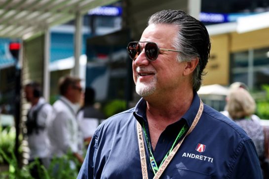Michael Andretti (USA) Andretti Global Chairman and CEO.
04.05.2024. Formula 1 World Championship, Rd 6, Miami Grand Prix, Miami, Florida, USA, Sprint and Qualifying Day.
- www.xpbimages.com, EMail: requests@xpbimages.com © Copyright: Moy / XPB Images