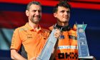 (L to R): Andrea Stella (ITA) McLaren Team Principal and race winner Lando Norris (GBR) McLaren celebrate on the podium. 05.05.2024. Formula 1 World Championship, Rd 6, Miami Grand Prix, Miami, Florida, USA, Race Day. - www.xpbimages.com, EMail: requests@xpbimages.com © Copyright: Price / XPB Images