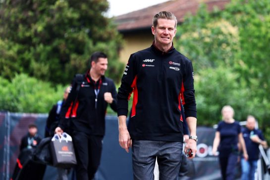 Nico Hulkenberg (GER) Haas F1 Team.
16.05.2024. Formula 1 World Championship, Rd 7, Emilia Romagna Grand Prix, Imola, Italy, Preparation Day.
- www.xpbimages.com, EMail: requests@xpbimages.com © Copyright: Charniaux / XPB Images