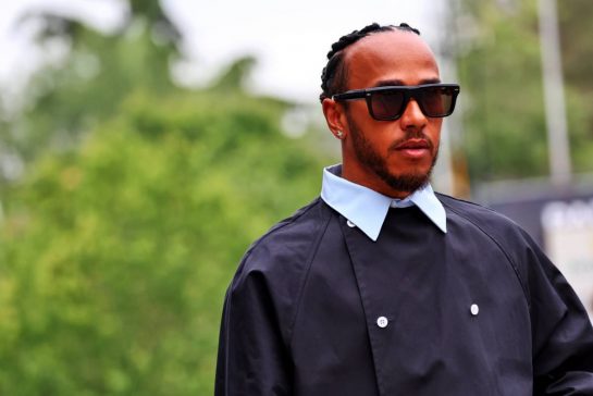 Lewis Hamilton (GBR) Mercedes AMG F1.
16.05.2024. Formula 1 World Championship, Rd 7, Emilia Romagna Grand Prix, Imola, Italy, Preparation Day.
- www.xpbimages.com, EMail: requests@xpbimages.com © Copyright: Batchelor / XPB Images