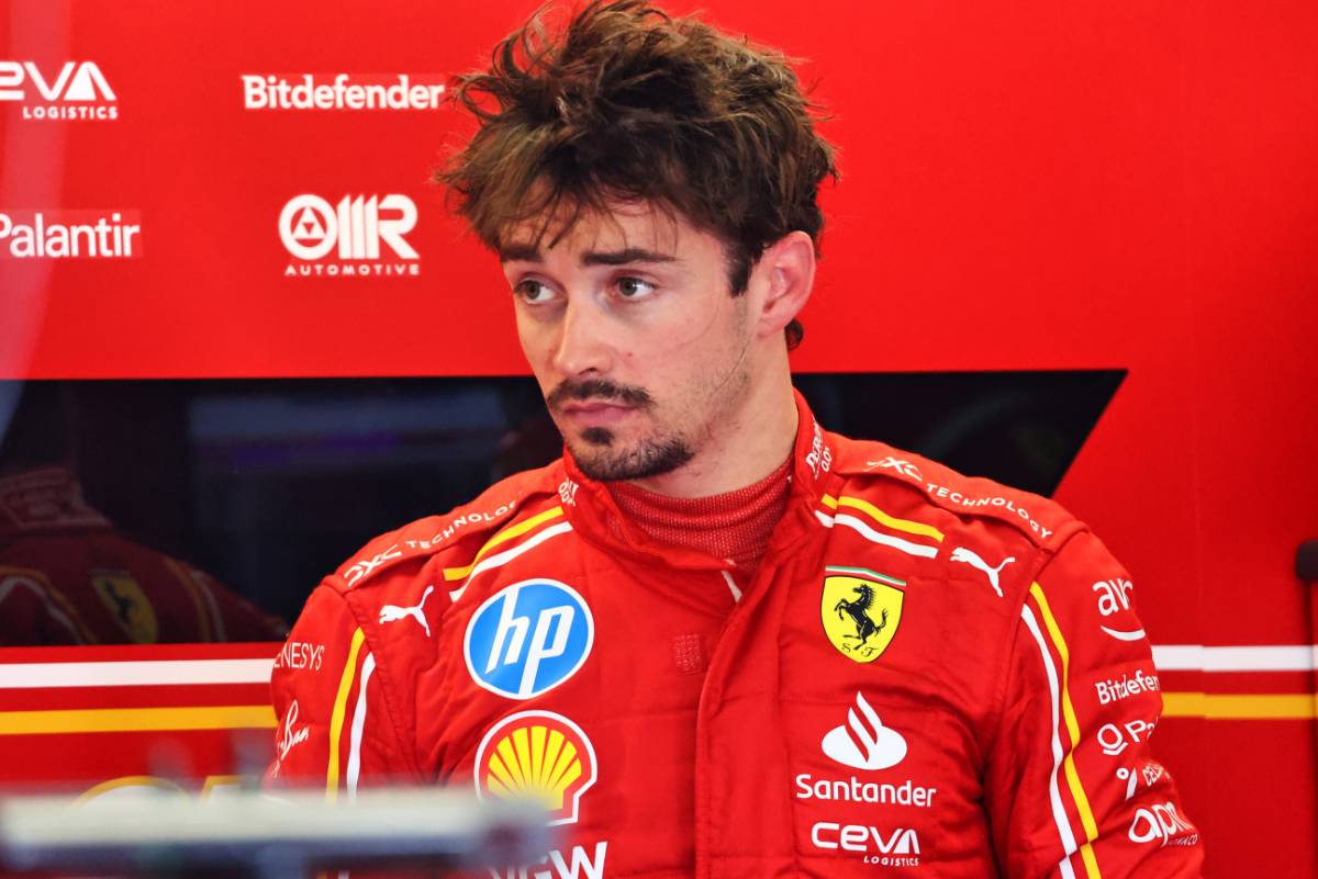 <div>Leclerc says Ferrari 'needs to keep its feet on the ground'</div>