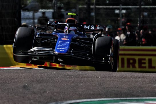 Logan Sargeant (USA) Williams Racing FW46.
18.05.2024. Formula 1 World Championship, Rd 7, Emilia Romagna Grand Prix, Imola, Italy, Qualifying Day.
- www.xpbimages.com, EMail: requests@xpbimages.com © Copyright: Charniaux / XPB Images