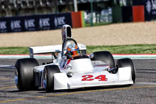 A Hesketh 308B.
18.05.2024. Formula 1 World Championship, Rd 7, Emilia Romagna Grand Prix, Imola, Italy, Qualifying Day.
- www.xpbimages.com, EMail: requests@xpbimages.com © Copyright: Batchelor / XPB Images