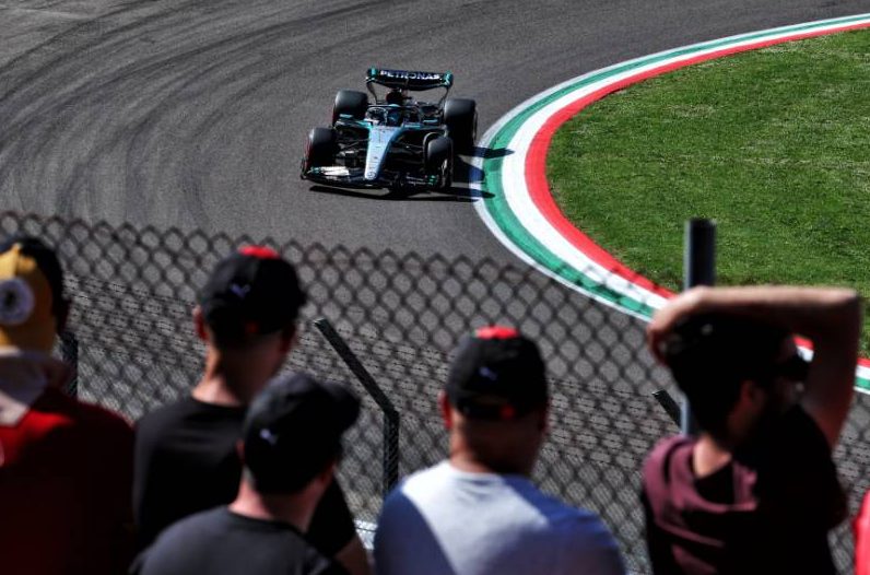 George Russell (GBR) Mercedes AMG F1 W15. 18.05.2024. Formula 1 World Championship, Rd 7, Emilia Romagna Grand Prix, Imola, Italy, Qualifying Day. - www.xpbimages.com, EMail: requests@xpbimages.com © Copyright: Coates / XPB Images