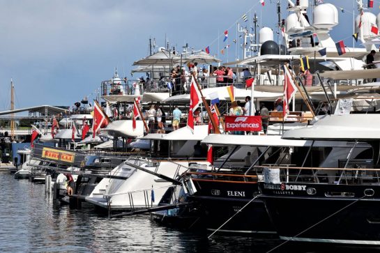 Boats in the scenic Monaco Harbour.
23.05.2024. Formula 1 World Championship, Rd 8, Monaco Grand Prix, Monte Carlo, Monaco, Preparation Day.
- www.xpbimages.com, EMail: requests@xpbimages.com © Copyright: Moy / XPB Images